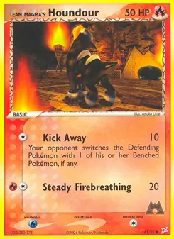 Team Magma's Houndour, Team Magma vs Team Aqua Nº 63 Normal