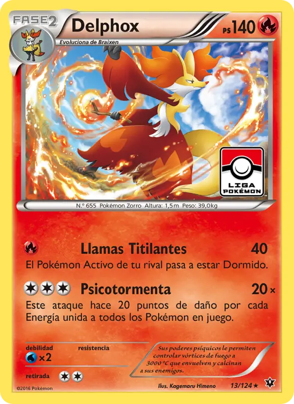 Delphox, Destinos Enfrentados No. 13