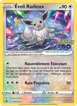 Évoli Radieux, Promo SWSH Nº SWSH230 Normal