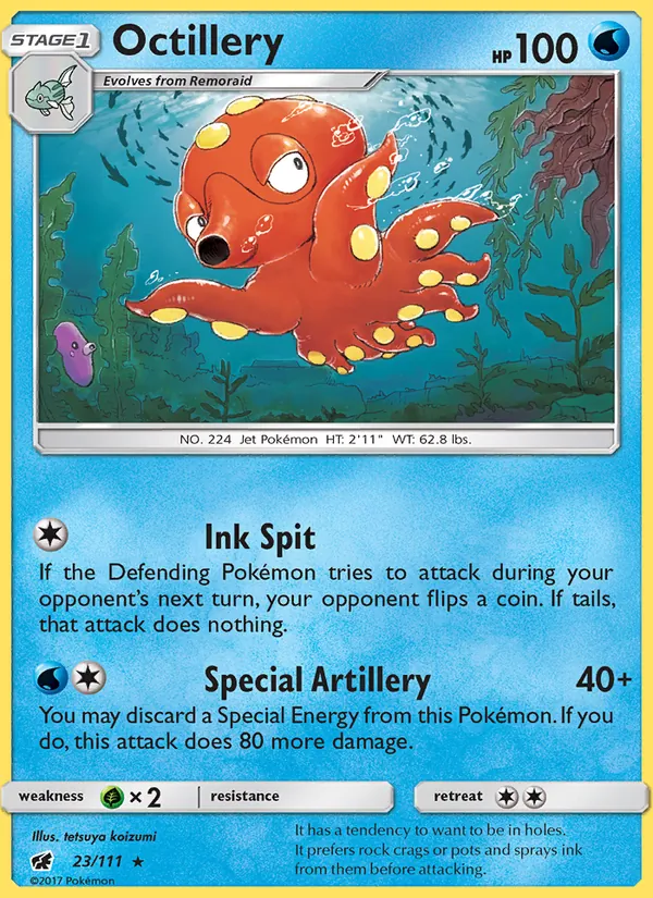 Octillery, Crimson Invasion No. 23