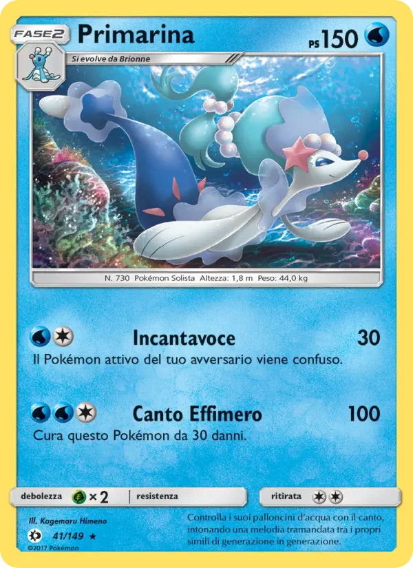 Primarina, Sole e Luna Nº 41