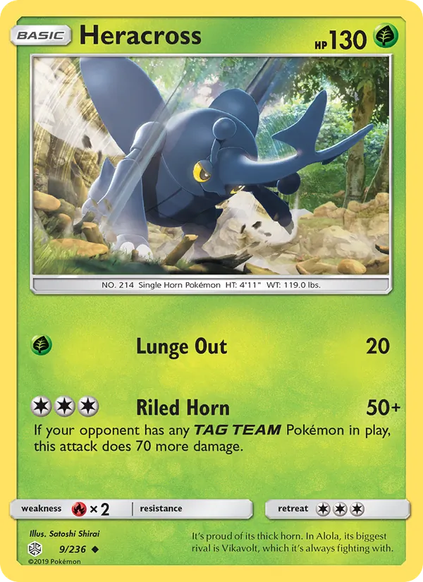 Heracross, Cosmic Eclipse No. 9