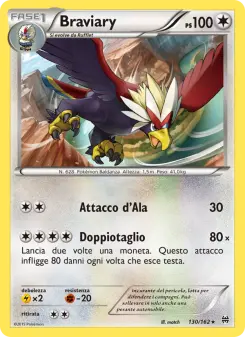 Braviary, Turbo Blitz No. 130 Normal
