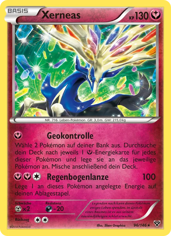 Xerneas, XY No. 96