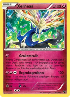 Xerneas, XY Nº 96 Normal