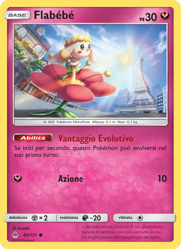 Flabébé, Apocalisse Di Luce Nº 83