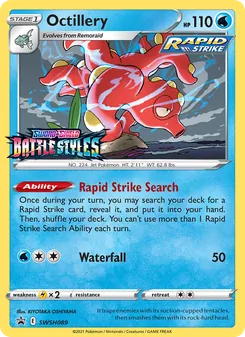 Octillery, SWSH Black Star Promos No. SWSH089 Holo