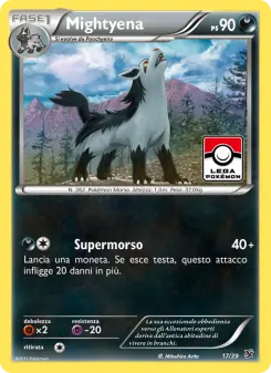 Mightyena, Benvenuti a Kalos Nº 17 Normal