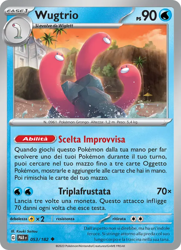 Wugtrio, Paradosso Temporale No. 053