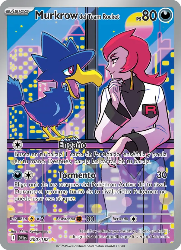 Murkrow del Team Rocket, Rivales Predestinados No. 200