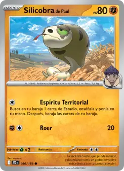 Silicobra de Paul, Juntos de Aventuras Nº 086 Normal