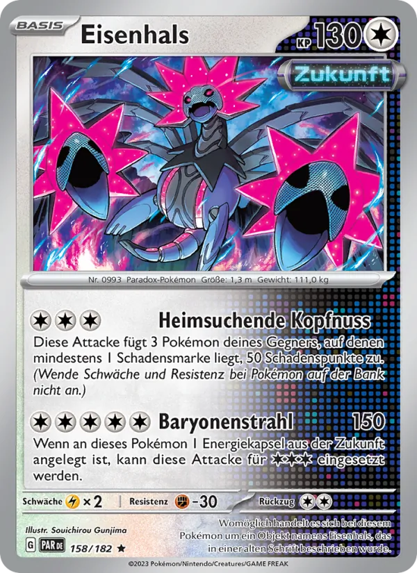 Eisenhals, Paradoxrift Nº 158