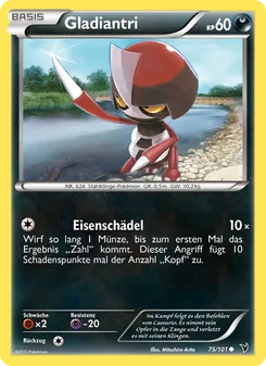 Gladiantri, Königliche Siege No. 75 Normal