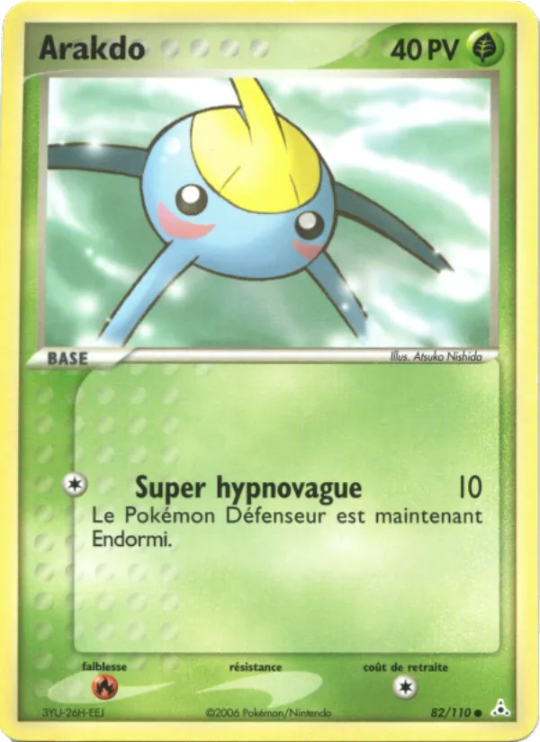 Arakdo, EX Fantômes Holon Nº 82