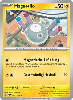 Magnetilo, Entwicklungen in Paldea No. 065 Normal
