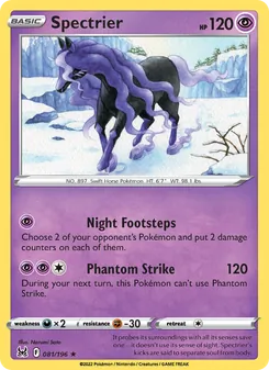 Spectrier, Lost Origin No. 081 Holo