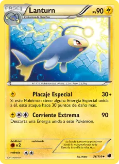 Lanturn, Glaciación Plasma Nº 36 Normal