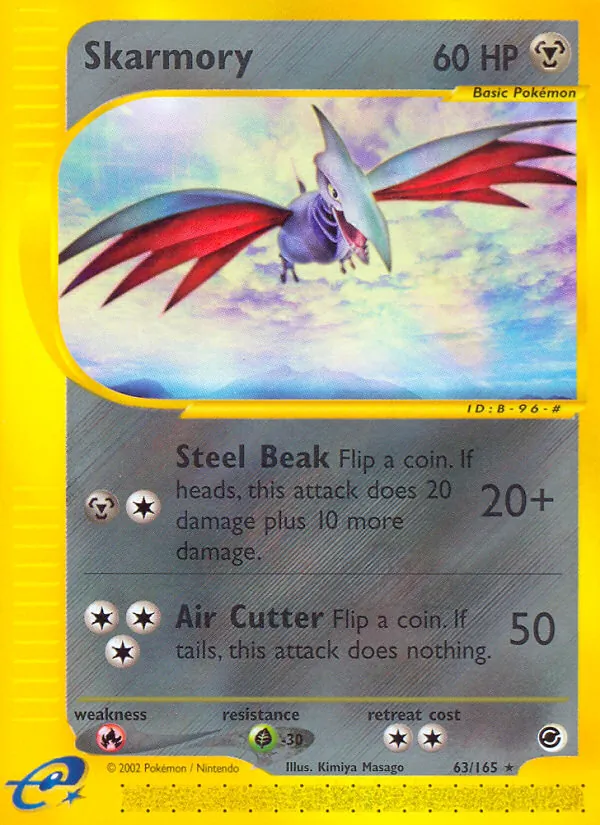 Skarmory, Expedition Base Set No. 63