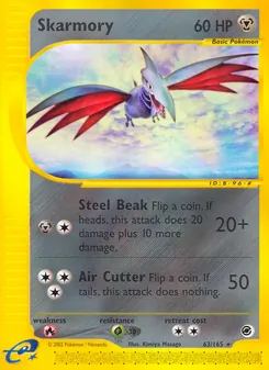 Skarmory, Expedition Base Set No. 63 Normal