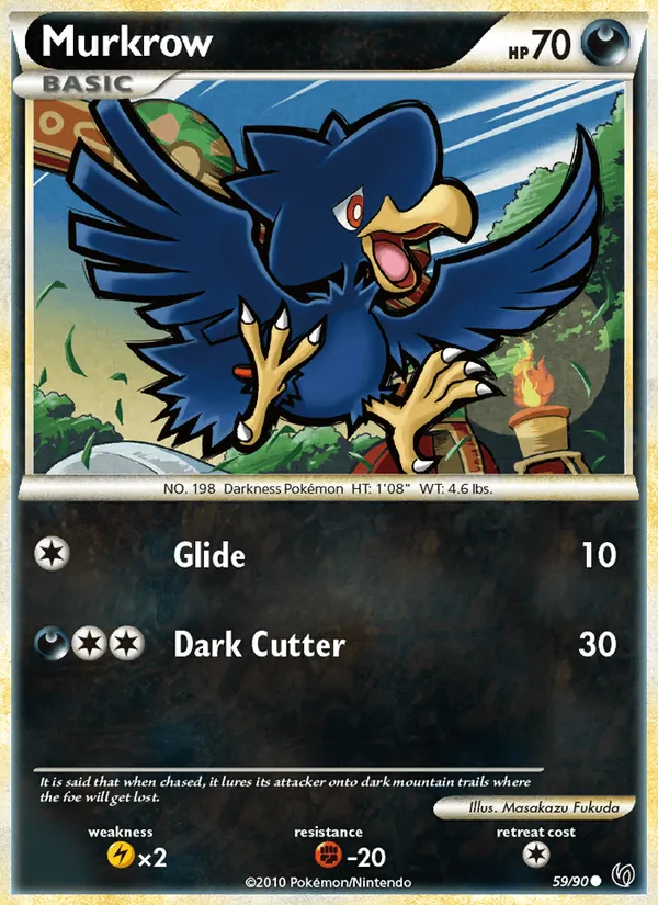 Murkrow, Undaunted No. 59