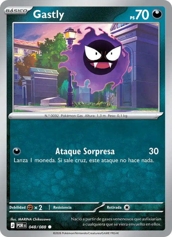 Gastly, Equilibrio Perfecto No. 048
