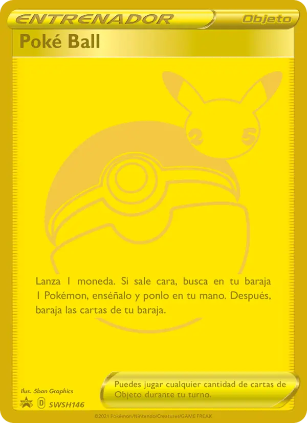 Poké Ball, Cartas de promoción ESES Nº SWSH146