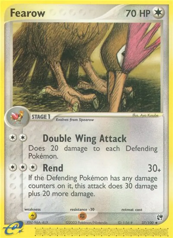 Fearow, Sandstorm No. 37