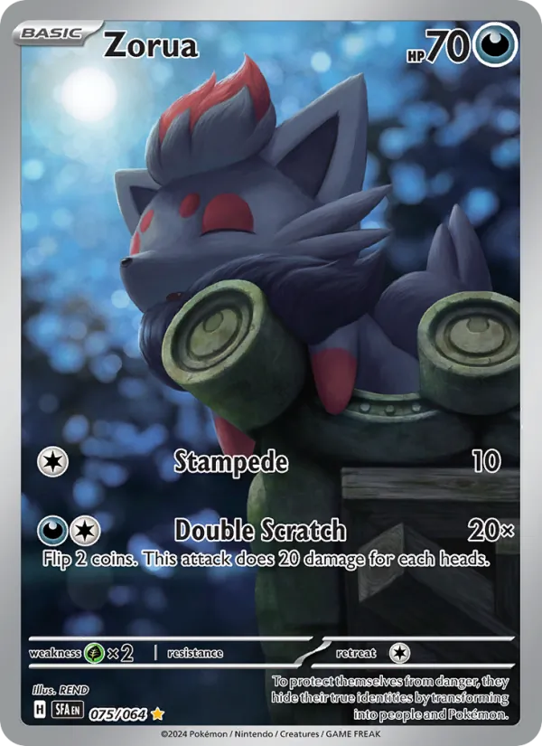 Zorua, Shrouded Fable No. 075