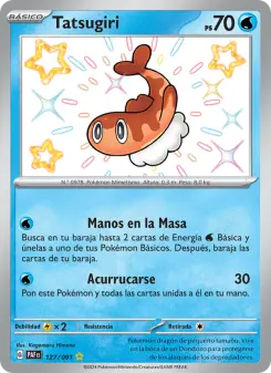 Tatsugiri, Destinos de Paldea Nº 127 Holo