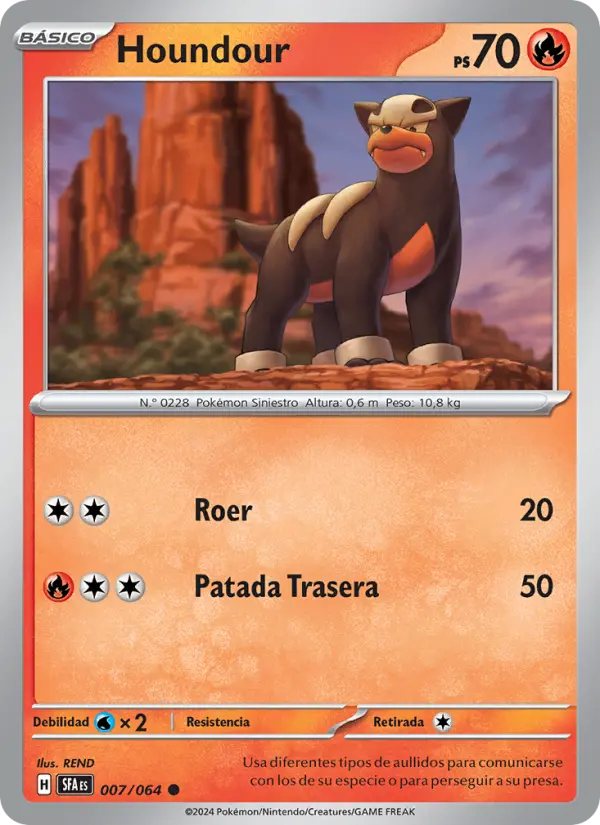 Houndour, Fabula Sombría No. 007