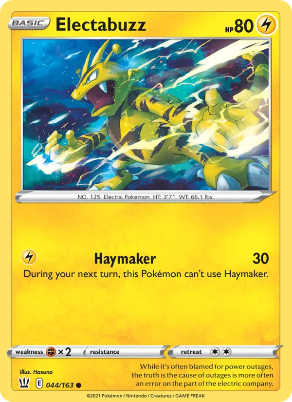 Electabuzz, Battle Styles No. 44