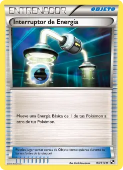 Interruptor de Energía, Negro y Blanco No. 94 Normal