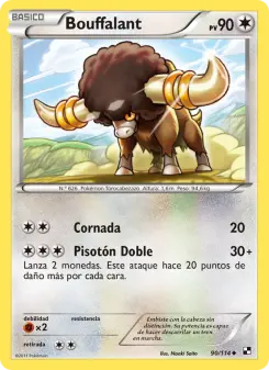 Bouffalant, Negro y Blanco No. 90 Normal