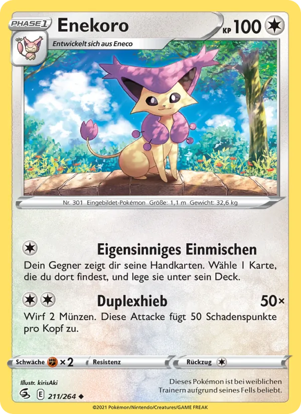 Enekoro, Fusions Angriff Nº 211