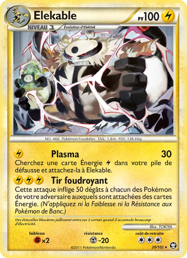 Elekable, Triomphant Nº 20