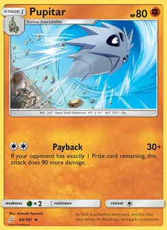 Pupitar, Team Up Nº 80 Normal