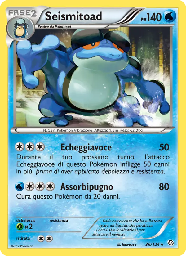 Seismitoad, Stirpe dei Draghi No. 36