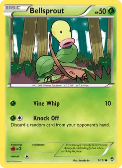 Bellsprout, Furious Fists No. 1