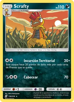 Scrafty, Mentes Unidas Nº 138 Normal