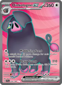 Oinkologne ex, Scarlet & Violet No. 234 Holo