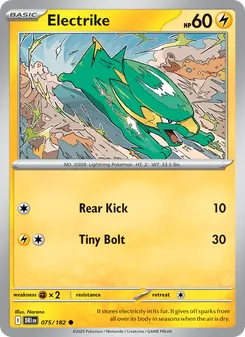 Electrike, Destined Rivals No. 075 Normal