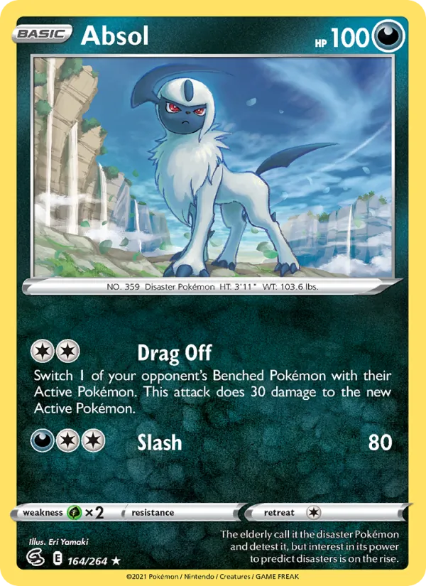Absol, Fusion Strike No. 164