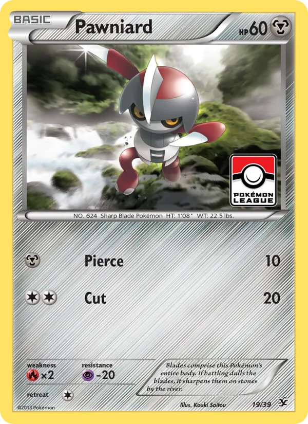 Pawniard, Kalos Starter Set No. 19