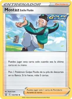 Mostaz Estilo Fluido, Estilos de Combate Nº 132 Normal