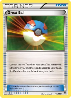 Great Ball, XY No. 118 Normal