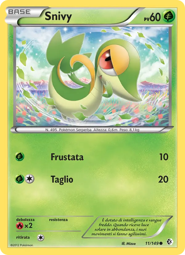 Snivy, Confini Varcati No. 11