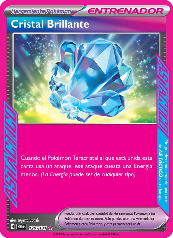 Cristal Brillante, Evoluciones Prismáticas Nº 129