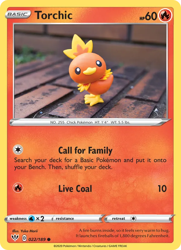 Torchic, Darkness Ablaze Nº 22