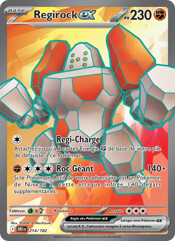 Regirock-ex, Rivalités Destinées No. 214
