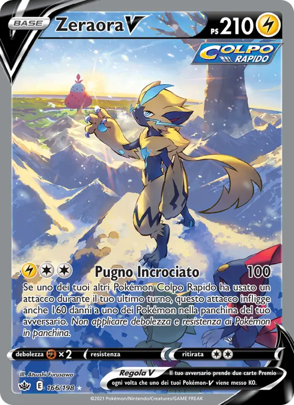Zeraora V, Regno Glaciale No. 166